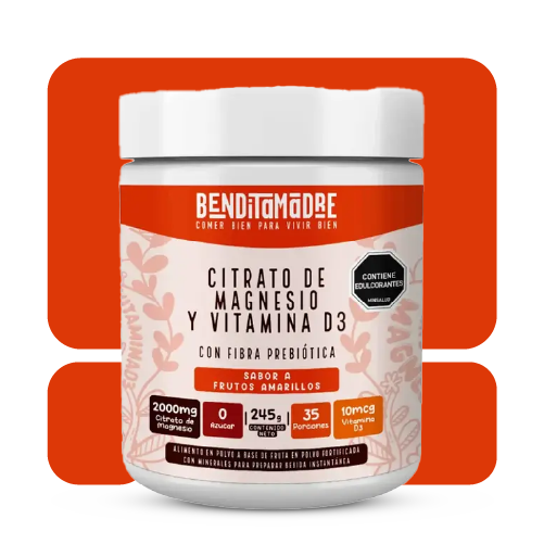 Citrato de Magnesio y Vitamina D3