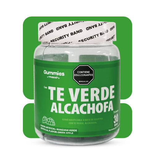 Gummies de Té Verde &amp; Alcachofa